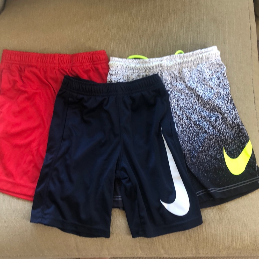 3 pair Nike Boys Shorts